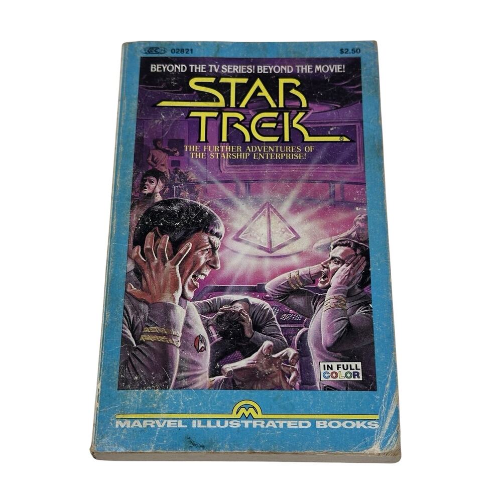 STAR TREK Marvel Comics Illustrated Books Version Full Color Further Adventures